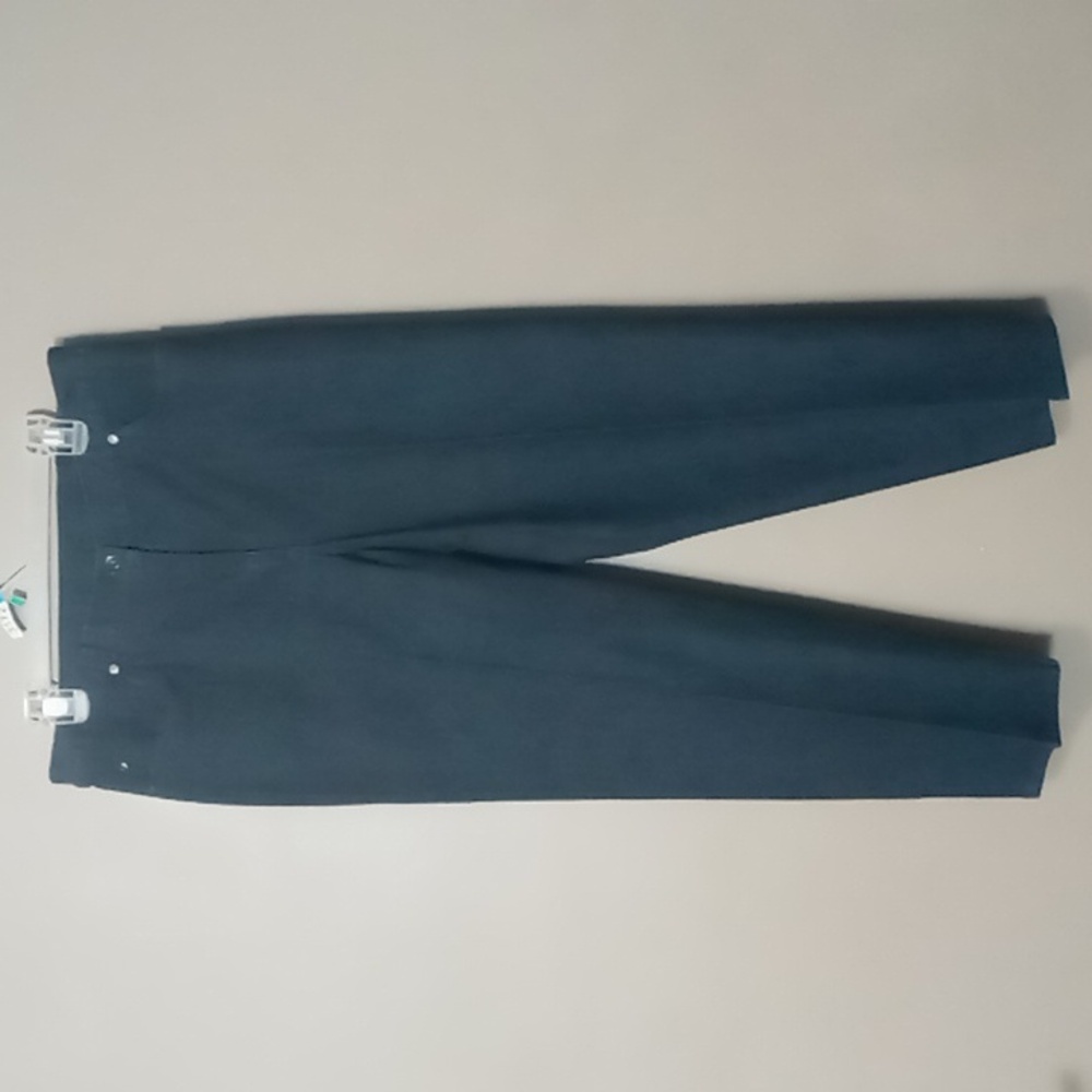 Ruby Rd. Dark Trouser Jeans w Back Elastic Size 14P